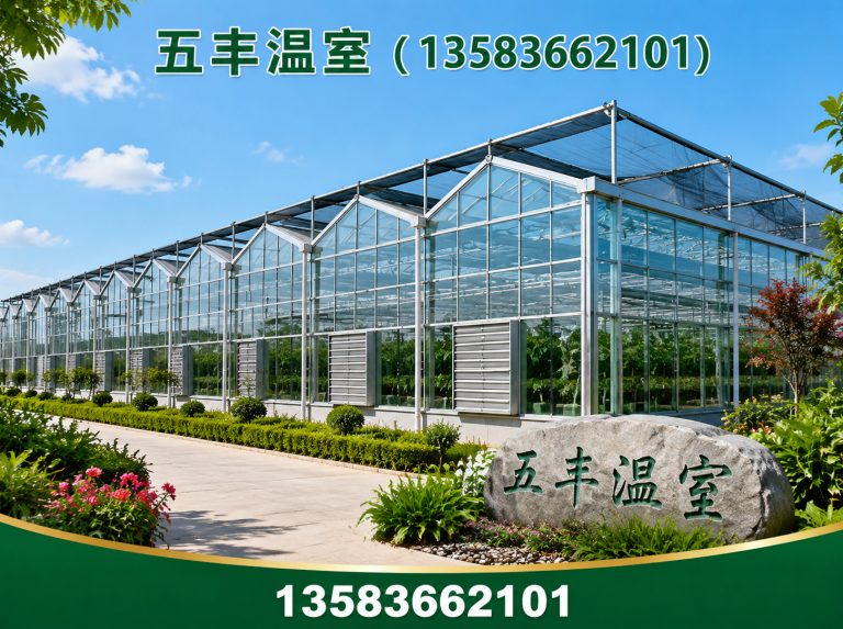 潍坊滨海经济技术开发区连栋温室展示图